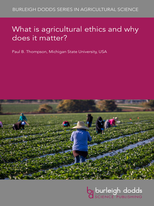 Cover image for What is agricultural ethics and why does it matter?